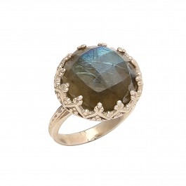 Labradorite Silver 925 Rings 